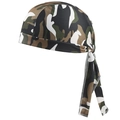 Bandana deportiva de camuflaje unisex con tejido transpirable y lazos laterales - Adulto / Camuflaje 4#
