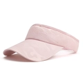Detalle de visera rosa con textura jacquard de camuflaje y ala ancha para protección solar - Talla única / Rosa