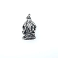Vintage stainless steel Ganesha pendant necklace with antique silver finish for men - Pendant Only (No Chain)