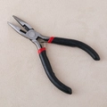 Manual needle-nose pliers with red and black anti-slip handle for DIY jewelry making - Style B Needle Nose Pliers