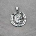 Retro stainless steel Chinese zodiac dog pendant necklace with traditional engraving - Dog (Pendant Only (Without Chain))