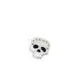 Pinza per capelli a teschio creativa con strass per acconciature di Halloween - Piccolo