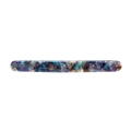 Barrette 10cm en acétate rétro avec motif mosaïque marbré bleu et violet pour femme - Vert Forêt (10.5cm)