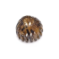 Fermaglio a nido d'uccello leopardato marrone per coda di cavallo e chignon - Verde & Caffè