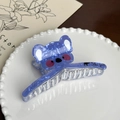 Simpatico fermaglio per capelli a koala blu trasparente con design The Zoo - 11cm / Koala