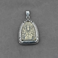 Collana con ciondolo Buddha tailandese Guanyin dalle mille mani in oro e argento - Solo ciondolo Avalokitesvara (senza catena)