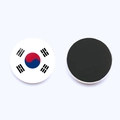25mm South Korea flag crystal glass magnet for refrigerators and whiteboards decoration - South Korea Flag (PSXL00235-24)