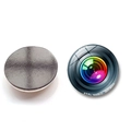 Imán de nevera 25mm de cristal con diseño creativo de lente de cámara para decorar - Estilo de Lente de Cámara 6 (BXT2428-6-(25MM))