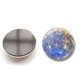 Kosmischer Galaxie-Planeten-Kühlschrankmagnet aus Glas für die Heimdekoration - Merkur Muster (BXT2520-1) / 30MM