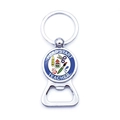 Teacher beer bottle opener keychain with blue Head Start Teacher enamel design - Head Start Teacher (XSWX5874-31)