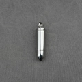 Bullet-shaped stainless steel pendant urn for ashes or perfume accessory - Pendant Only (No Chain) / Steel