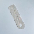 Brede kam van acetaat met parelmoer wit marmeren textuur en handig ophanggat - Acetaat 15cm*4cm / Zeemeermin (11#)