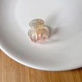 Handmade acetate shark hair clip in translucent pink finish for high ponytail styling - 10# Magic Purple - 3.2cm*3cm