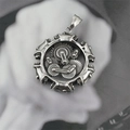 Steampunk Zahnrad-Anhänger in Vintage-Silberoptik mit industriellem Mechanik-Design - Nur Anhänger (Ohne Kette)