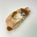 Pince à cheveux chat en acétate avec motif marbré crème pour coiffure femme - Pince à Cheveux Lapin Kaki (5#)