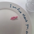 Cute pink lip-shaped hair clip for girls, stylish candy color hair accessory for daily wear - Pink