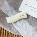 Crèmekleurige golvende haarklem van acryl in Franse stijl voor elegante haaraccessoires - 1# Parelmoer Wit