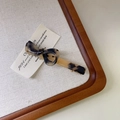 Elegante fermaglio per capelli a fiocco in acetato con motivo tartarugato e clip a becco - 1# Leopardo chiaro