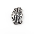Retro silver mask pendant in vintage surgical style made of high-quality titanium steel - Pendant Only (Without Chain)