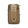 Tactical multicam camouflage molle phone pouch with velcro panel for outdoor sports - CP Camouflage