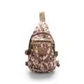 Tactical digital camouflage crossbody chest bag for outdoor hiking and cycling sports - Desert Digital