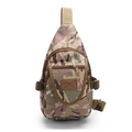 Borsa tattica a tracolla mimetica con cinghia regolabile e design multitasche - Mimetico CP