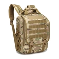 Zaino militare tattico mimetico con sistema MOLLE e spallacci regolabili - Taglia unica / MultiCam