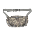 Tactical waist pack in desert digital camouflage with multi-pocket nylon construction - ACU Color