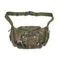 Tactical waist bag in jungle digital camouflage with adjustable nylon strap and buckles - Jungle Digital Camouflage