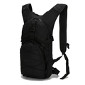 Black 45L tactical backpack with MOLLE system for hiking and outdoor activities - Black