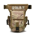 Tactical multicam camouflage drop leg bag for hiking and outdoor military enthusiasts - CP Camouflage