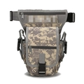 Tactical outdoor leg bag featuring durable ACU digital camouflage and adjustable straps - ACU Digital Camouflage
