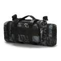 Waterproof tactical waist pack with python camo pattern and versatile MOLLE system straps - One Size / Python Black