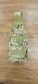 Taktische Brusttasche in Multicam-Camouflage mit Klettverschluss und Schultergurt - CP-Tarnung / Einheitsgröße