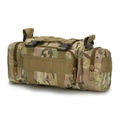 Tactical multicam camouflage running waist bag in high-strength nylon with MOLLE system - One Size / CP Camouflage