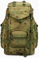 Green camouflage 50L tactical military backpack with Molle system and multi-pocket design - FG Camo