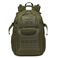 Zaino tattico militare verde militare in nylon ad alta densità con pannello MOLLE - 36-55L / Verde Militare