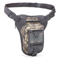 Taktische Beintasche in Khaki-Digital-Camo aus wasserfestem Nylon mit verstellbaren Schnallen - ACU Farbe