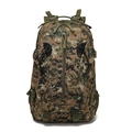 Tactical digital camouflage hiking backpack with high-density oxford fabric for outdoor travel - 36-55L / Jungle Digital