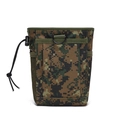 Tactical molle drawstring pouch in digital jungle camouflage for outdoor gear storage - Jungle Digital