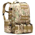 Taktischer CP-Camo Rucksack mit MOLLE-System und abnehmbaren Taschen zum Wandern - CP-Tarnung