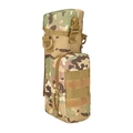 Sacoche tactique pour bouteille d'eau camouflage CP avec système nylon Molle - 10L ou moins / MultiCam
