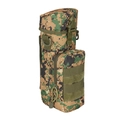 Tactical water bottle pouch in digital woodland camouflage with MOLLE webbing system - Jungle Digital
