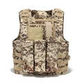 Tactical vest with desert digital camo pattern and Molle system for outdoor training - Desert Digital Camouflage