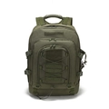 Zaino tattico da esterno verde militare con sistema MOLLE e cordino elastico - 36-55L / Verde Militare