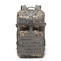 Taktischer 3P Rucksack mit digitalem Tarnmuster, MOLLE-System und Flaggen-Patch - 36-55L / ACU Digitales Tarnmuster