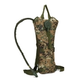 Tactical water hydration backpack in digital camo durable nylon for hiking and cycling - One Size / Tree Jungle Camouflage