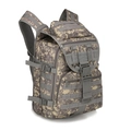Wasserdichter taktischer Camouflage-Rucksack zum Wandern mit MOLLE-System und mehreren Fächern - 36-55L / ACU-Tarnung