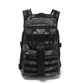 Close-up of tactical backpack showing Typhon camouflage pattern and MOLLE webbing system - 40L / Black Python Camo