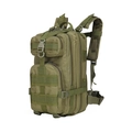 Sac à dos tactique 3P vert olive avec système MOLLE et tissu en nylon imperméable - Vert Militaire